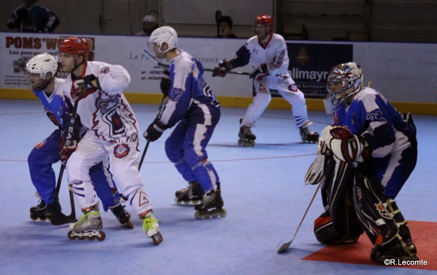 Equipe Elite Angers - match contre Grenoble - Photo Roger Lecomte