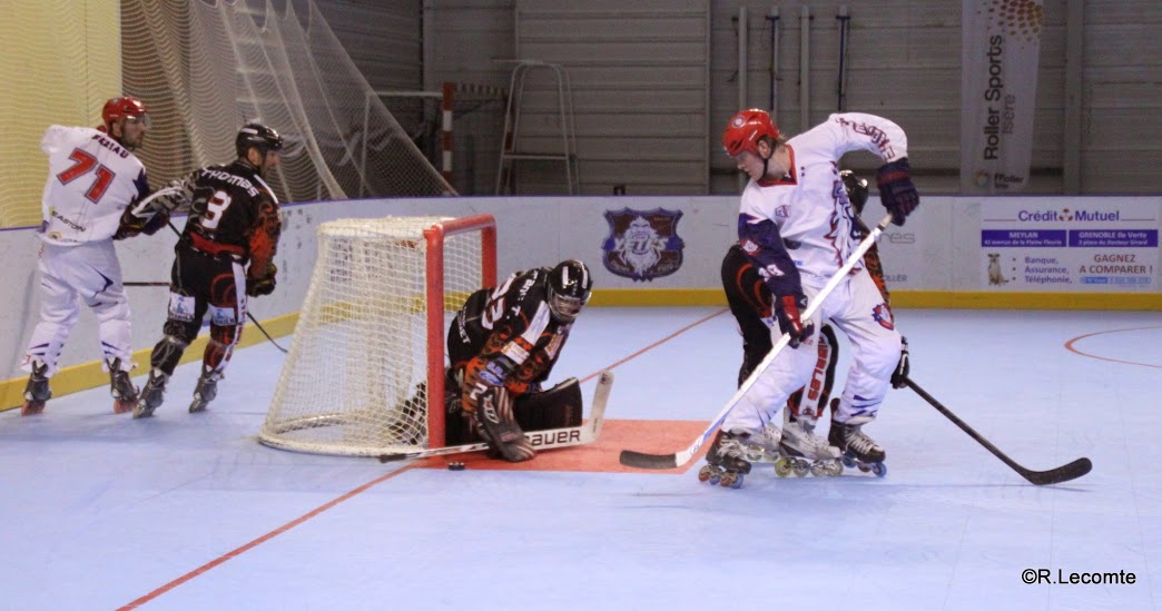 Equipe Elite Grenoble - match contre Rethel - Photo Roger Lecomte